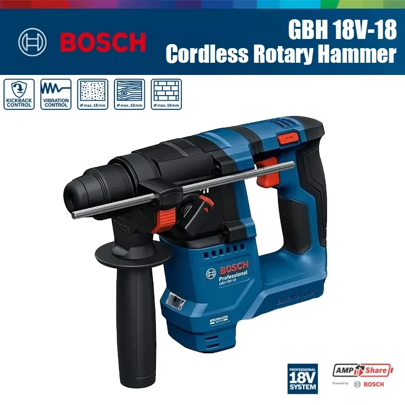 Bosch GBH 18V-18 Akku-Bohrhamm – Power Tools Professional Bewertung und Preis